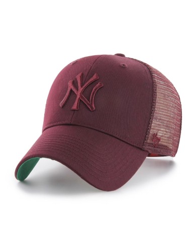 Cappello con Visiera '47 NY Yankees Tonal Branson Bordeaux BBRANS17CTPKM