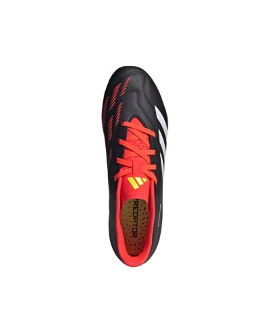 Scarpe da Calcio Adidas Predator Club FxG Adulto Nero Rosso IG7760