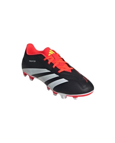 Scarpe da Calcio Adidas Predator Club FxG Adulto Nero Rosso IG7760