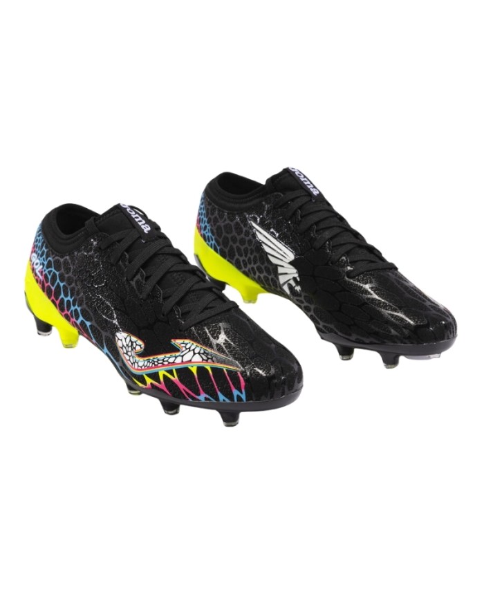 Scarpe da Calcio Joma Gol 2401 Adulto FG Nero Giallo GOLW2401FG