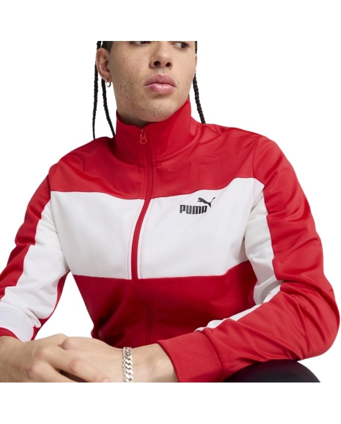 Tuta da Uomo Puma Poly Colorblock Suit Acetato 68730411