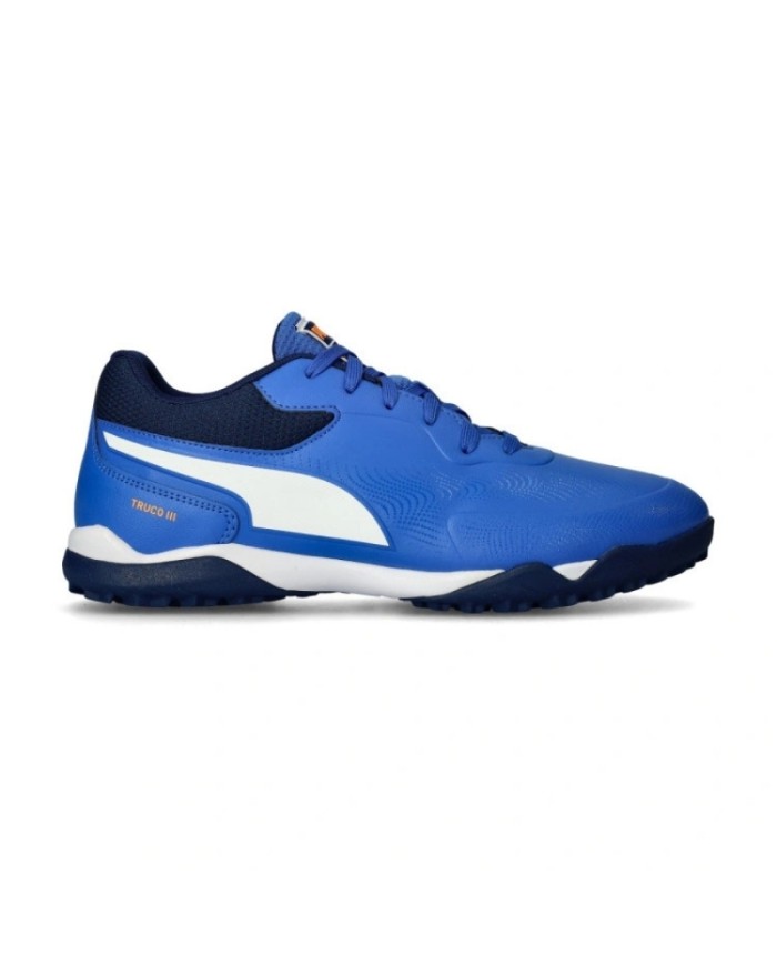 Scarpe da Calcetto Puma Truco III TT Adulto Blu Turf 10857301
