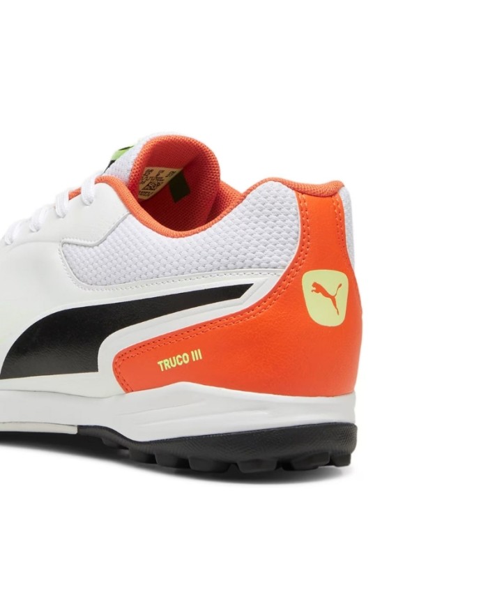 Scarpe da Calcetto Puma Truco III TT Adulto Bianco Turf 10742605