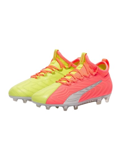 Scarpe da Calcio Baby Puma One 20.3 Fg Ag Junior Arancio Giallo 10597201