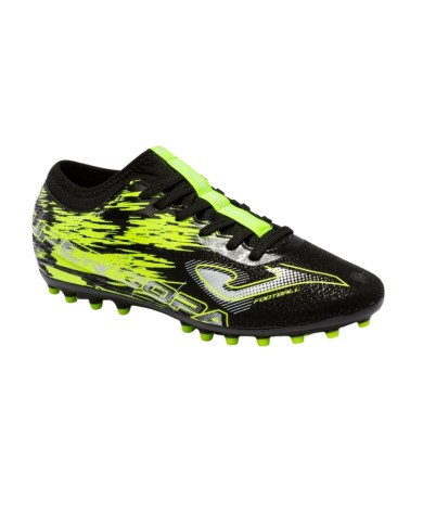 Scarpe da Calcio Joma Supercopa 2201 AG Calcetto Nero Giallo SUPW2201AG