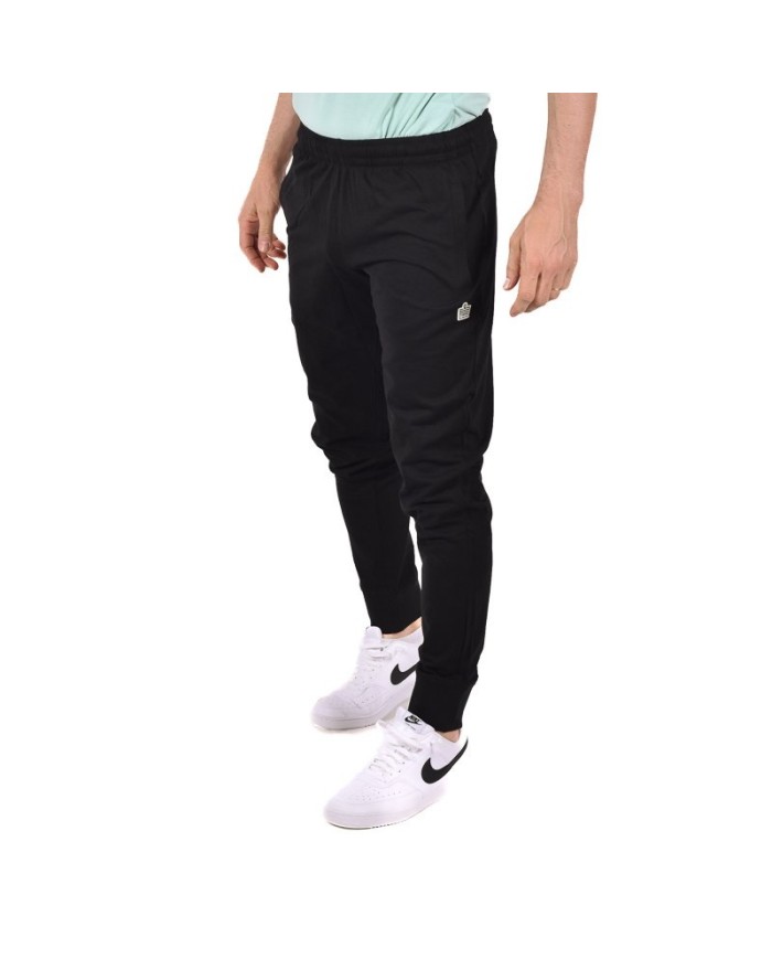 Pantalone Admiral AD2776EI007 Nero da Uomo in Cotone Jersey con Polsino
