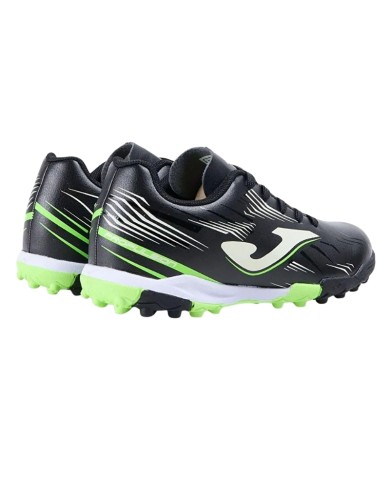 Scarpe da Calcetto Joma Propulsion Junior 2501 Nero Verde Turf PRJS2501TF