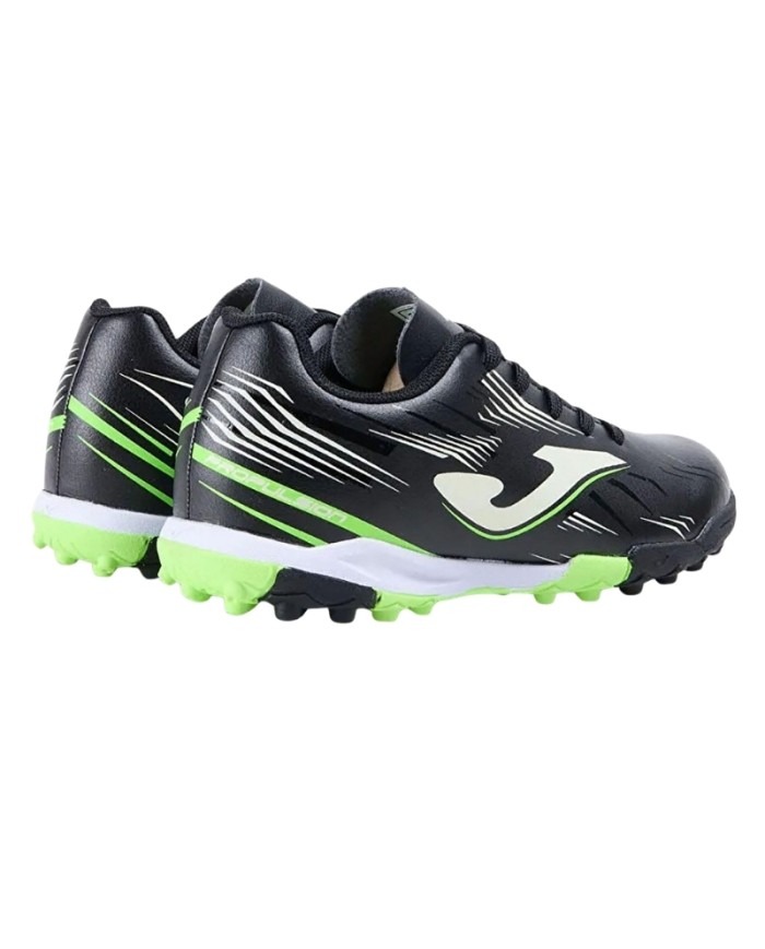 Scarpe da Calcetto Joma Propulsion Junior 2501 Nero Verde Turf PRJS2501TF