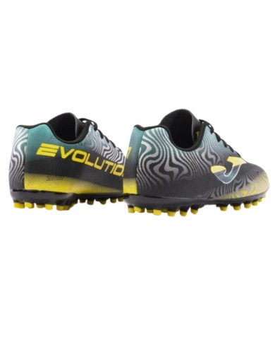 Scarpe da Calcetto Joma Evolution Jr 2401 AG Nere Calcio Junior EVJW2401AG