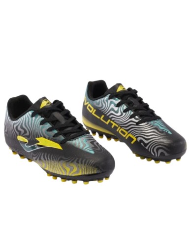 Scarpe da Calcetto Joma Evolution Jr 2401 AG Nere Calcio Junior EVJW2401AG