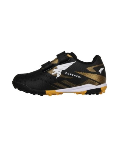Scarpe da Calcetto Joma POJW2401TFV Powerful Jr 2401 Nere per Erba Sintetica