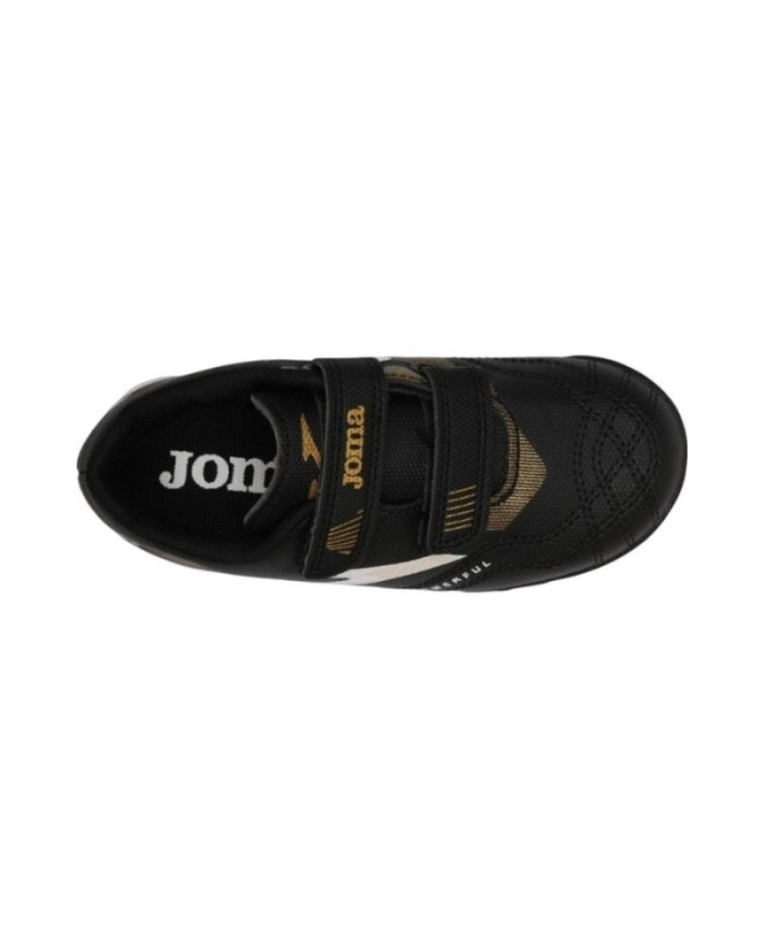 Scarpe da Calcetto Joma POJW2401TFV Powerful Jr 2401 Nere per Erba Sintetica