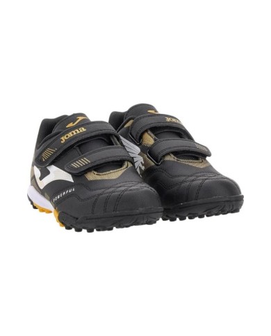 Scarpe da Calcetto Joma POJW2401TFV Powerful Jr 2401 Nere per Erba Sintetica