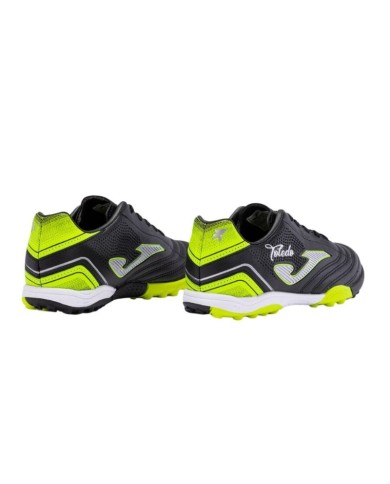 Scarpe da Calcetto Joma Toledo Jr 2201 Turf Nero Giallo TOJW2201TF