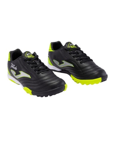 Scarpe da Calcetto Joma Toledo Jr 2201 Turf Nero Giallo TOJW2201TF