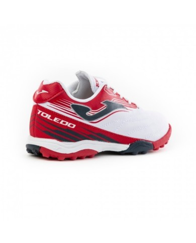 Scarpe da Calcetto Joma Toledo Jr 2002 Turf Bianca TOJW2002TF
