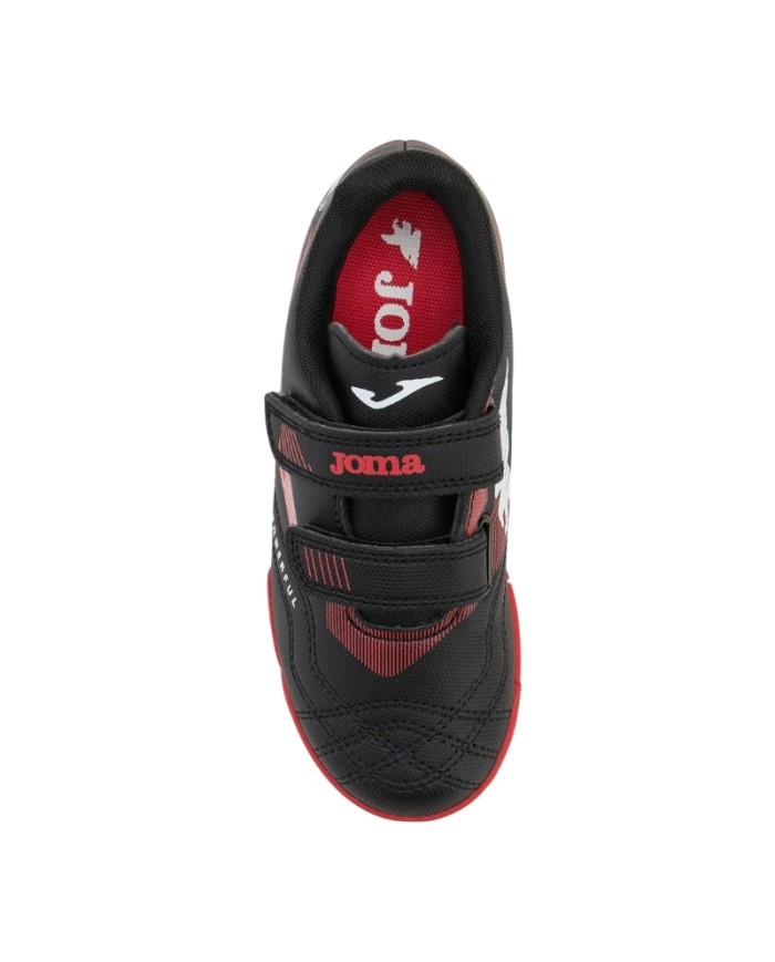 Scarpe da Calcetto Joma POJW2501TFV Powerful Junior 2501 Nere Strappo