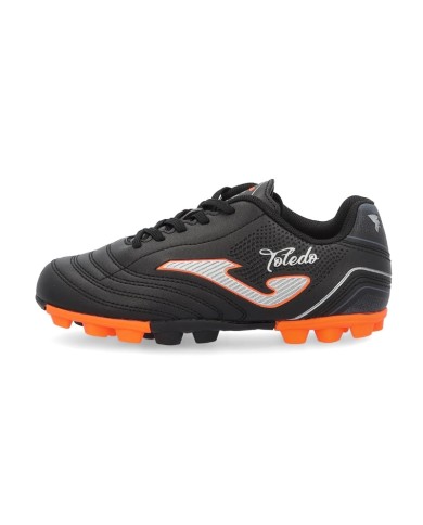 Scarpe da Calcio Joma Toledo Jr 2401 Nero Hard Ground Junior TOJS2401HG