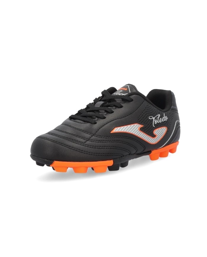 Scarpe da Calcio Joma Toledo Jr 2401 Nero Hard Ground Junior TOJS2401HG