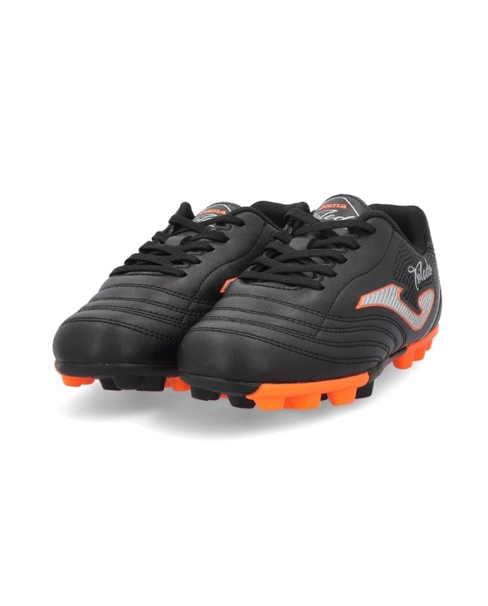 Scarpe da Calcio Joma Toledo Jr 2401 Nero Hard Ground Junior TOJS2401HG