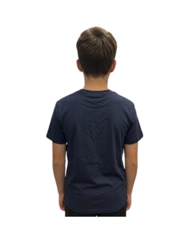 T-Shirt da Uomo Admiral City AD3154 Cotone Girocollo Blu