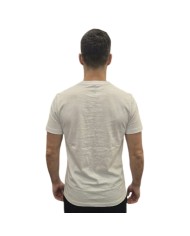 T-Shirt da Uomo Admiral City AD3154 Cotone Girocollo Bianca