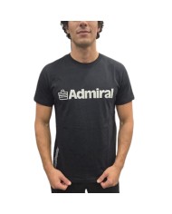 T-Shirt da Uomo Admiral City AD3154 Cotone Girocollo Bianca