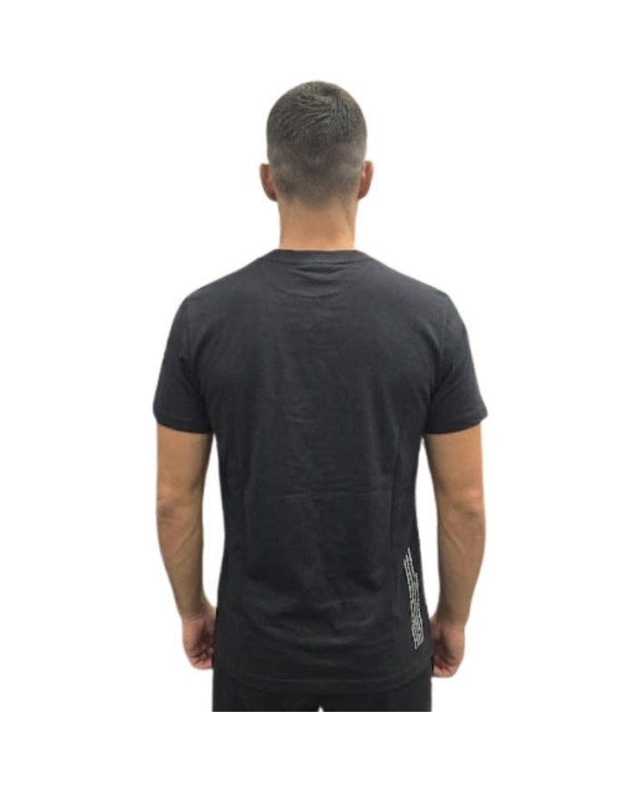 T-Shirt da Uomo Admiral City AD3154 Cotone Girocollo Nera