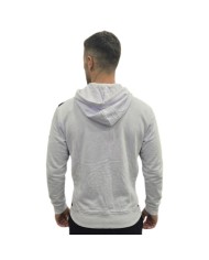 Felpa da Uomo Admiral City AD3014 Full Zip con Cappuccio Bianca