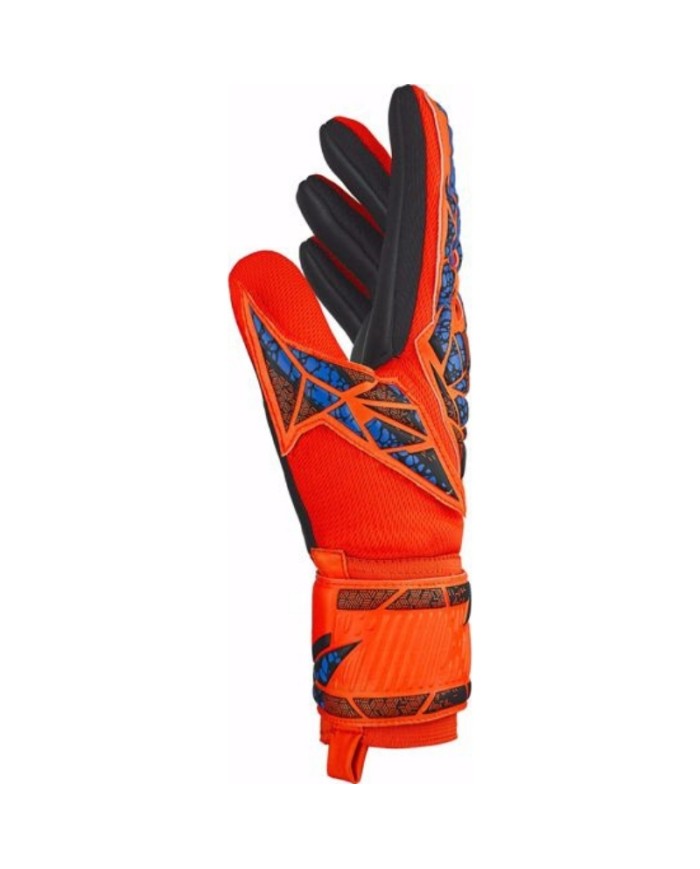 Guanti da Portiere Reusch Attrakt Silver NC Arancio Blu Adulto 54702552211