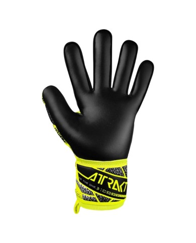 Guanti da Portiere Reusch Attrakt Silver Adulto Giallo Nero 55702152025