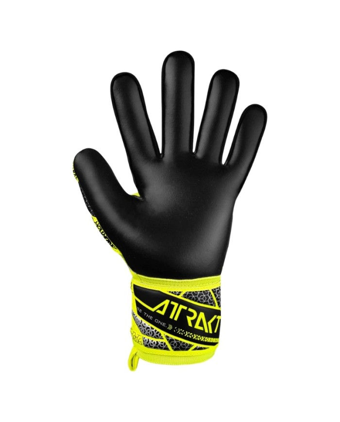 Guanti da Portiere Reusch Attrakt Silver Adulto Giallo Nero 55702152025