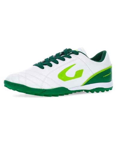 Scarpe da Calcetto Gems Torneo X Futsal Bianco Verde Acido TMF01-0313