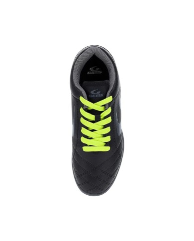 Scarpe da Calcetto Gems Torneo X Futsal Nero Antracite Giallo TMF01-1016