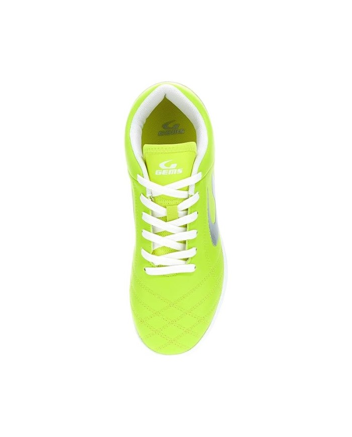Scarpe da Calcetto Gems Torneo X Futsal Giallo Fluo Bianco Grigio TMF01-2603
