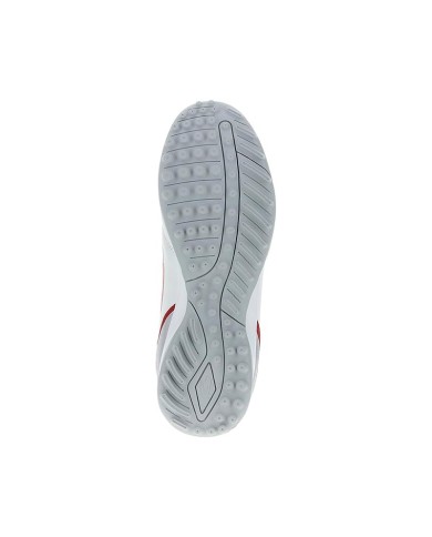 Scarpe da Calcetto Gems Torneo X Futsal Bianco Grigio Rosso TMF01-0309