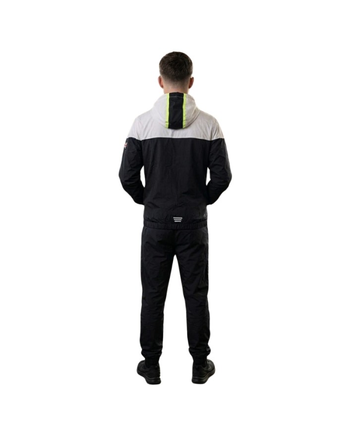 Tuta da Uomo Admiral Full Zip con Cappuccio in Microfibra AD3020B