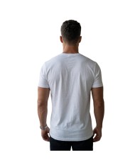 T-Shirt da Uomo AKI Girocolo Cotone Bianca AKUPE26530