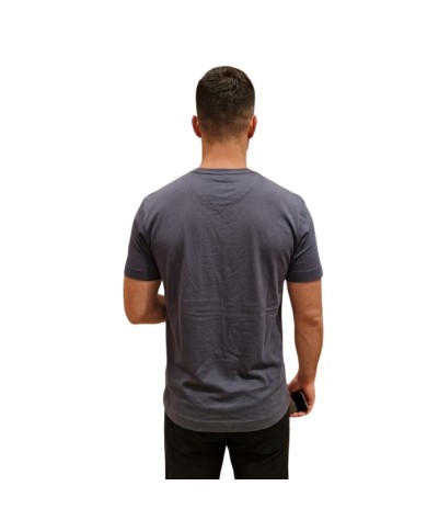 T-Shirt da Uomo AKI Girocolo Cotone Blu AKUPE26530