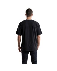 T-Shirt da Uomo AKI Girocolo Cotone Nero AKUPE26512