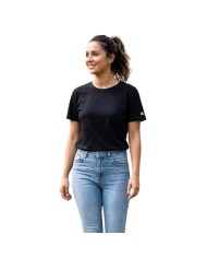 T-Shirt da Donna AKI Girocolo Cotone Verde AKUPE26581