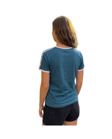 T-Shirt da Donna AKI Girocolo Cotone Verde AKUPE26581