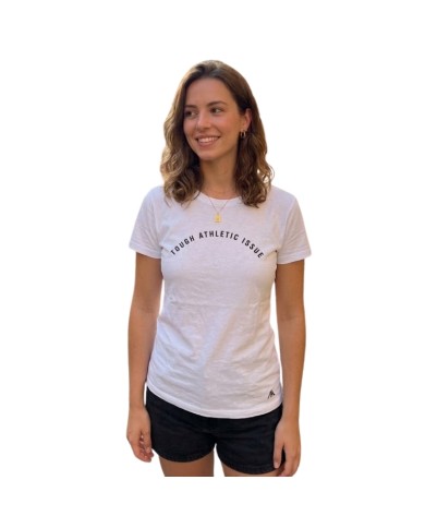 T-Shirt da Donna AKI Girocolo Cotone Bianco AKUPE26588