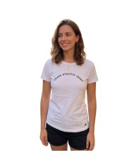 T-Shirt da Donna AKI Girocolo Cotone Rosa AKUPE26588