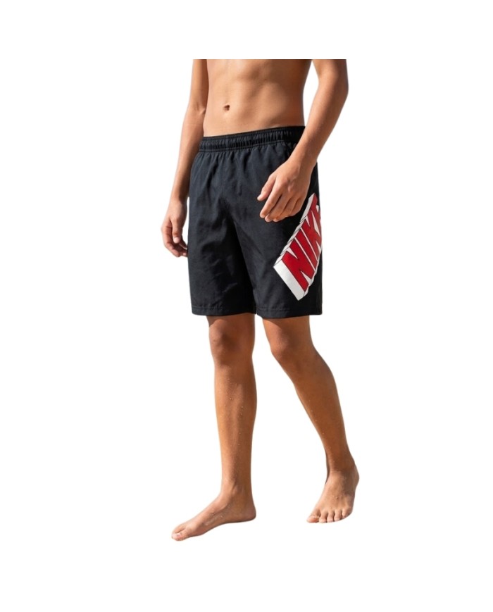 Costume da Ragazzo Nike Piscina Mare Nero NESSE805001