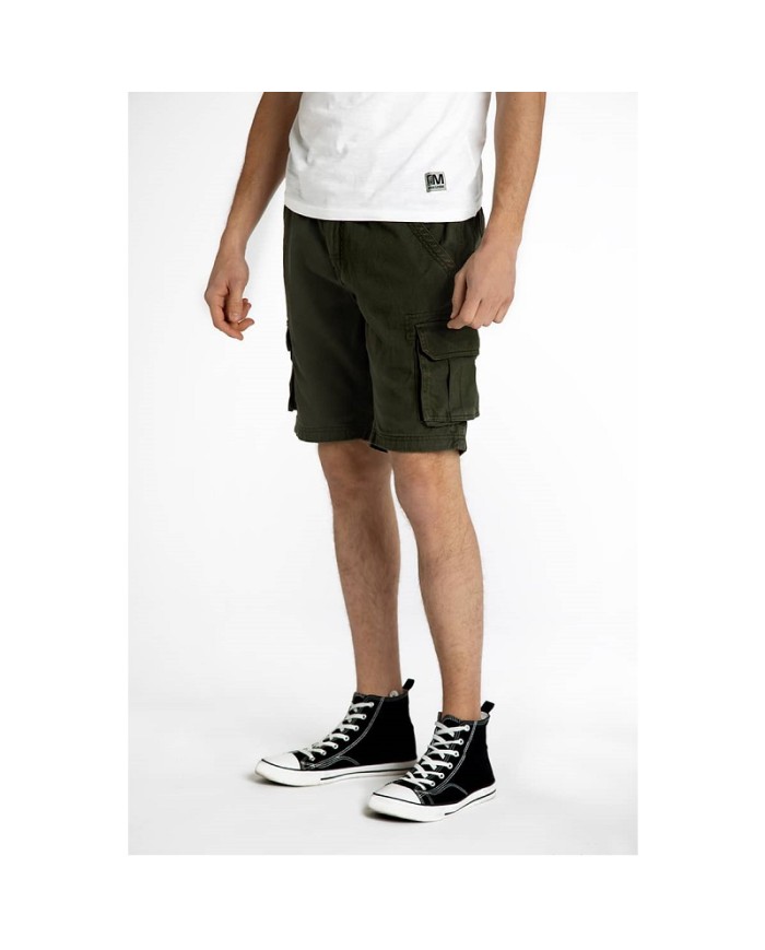 Bermuda da Uomo Phil Miller Verde PHM212PR011 in Cotone