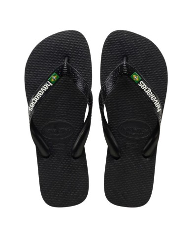 Infradito Havaianas Brasil Logo FC Nera Adulto UnisexGomma 41108501069W Infradito Havaianas Brasil Logo FC Nera Adulto UnisexGomma 41108501069W