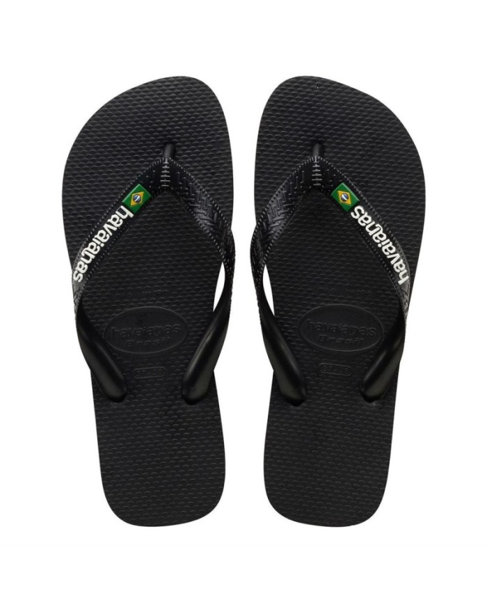 Infradito Havaianas Brasil Logo FC Nera Adulto UnisexGomma 41108501069W