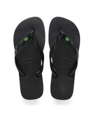 Infradito da Uomo Havaianas Brasil  FC Nero Gomma 40000320090M