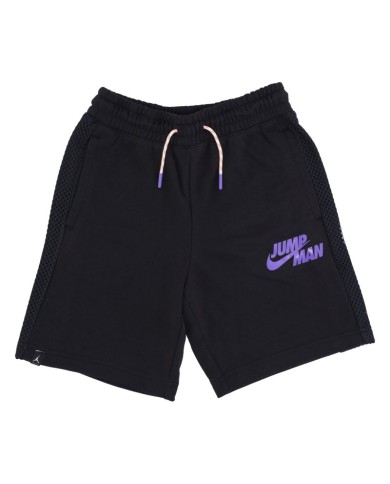 Pantaloncino da Ragazzo Jordan Bermuda Jumpan Nero Viola 95B452023